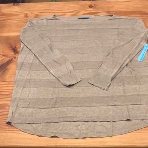 NWT Oversized sheer Alice and Olivia sweater